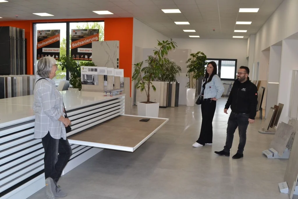 Kompetent & Menschlich Beratung im Showroom